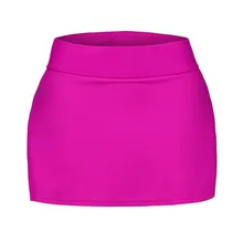 Женские летние Плавание бикини пляж обогнул простые пикантные Разделение один низкой талией юбка Плавание одежда юбка плюс Размеры