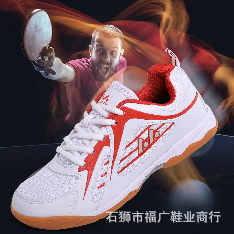 

Professional table tennis women shoes Spring 2019 breathable mesh sports shoes indoor and outdoor slip-proof light men's shoes