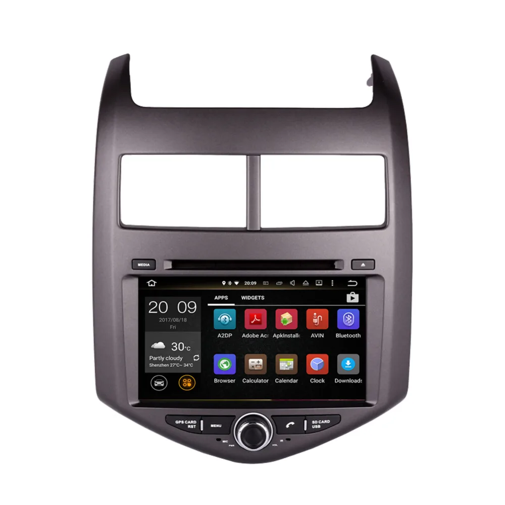 Sale Android 8.0 Octa Core 4GB+32GB Car PC GPS Navigation with Bluetooth For Chevrolet Aveo 2011- Car Radio Stereo Head Unit Wifi 3 Sale Android 8.0 Octa Core 4GB+32GB Car PC GPS Navigation with Bluetooth For Chevrolet Aveo 2011- Car Radio Stereo Head Unit Wifi 3