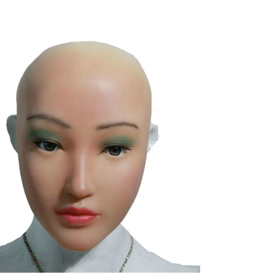Super quality silicone female mask crossdresser, masquerade masks