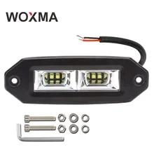 

Work Light Car Offroad LED Bar 12V 4x4 Motorcycle Work Led Fog Lamp 40W Auto Accessories 6000K White SUV ATV Driving Lamp WOXMA