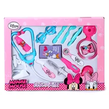 Дисней 14 шт. игра в доктора игрушки набор Doctora Juguetes для детей Медицинский Набор Детские развивающие коробки свет ролевые классические подарки