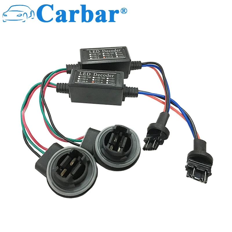 Buy 3157 B Car LED Load Resistors Fix Headlight LED