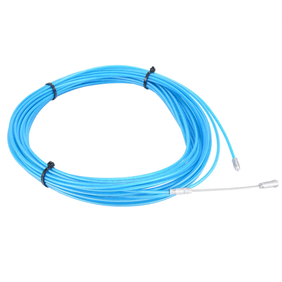 10/20/30M Wire Fish Tape Electrical Cable Puller Wire Conduit Ducting Cable Rodder Puller with Cable Pulley Wheel