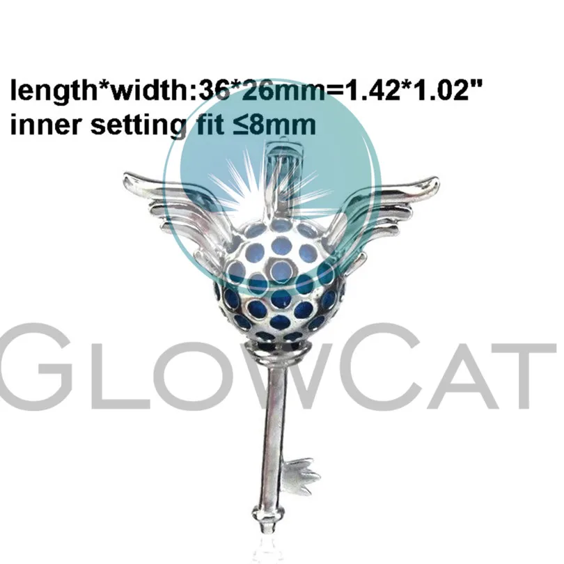 GLOWCAT микс ключевые бусины клетка для изготовления ювелирных изделий эфирное