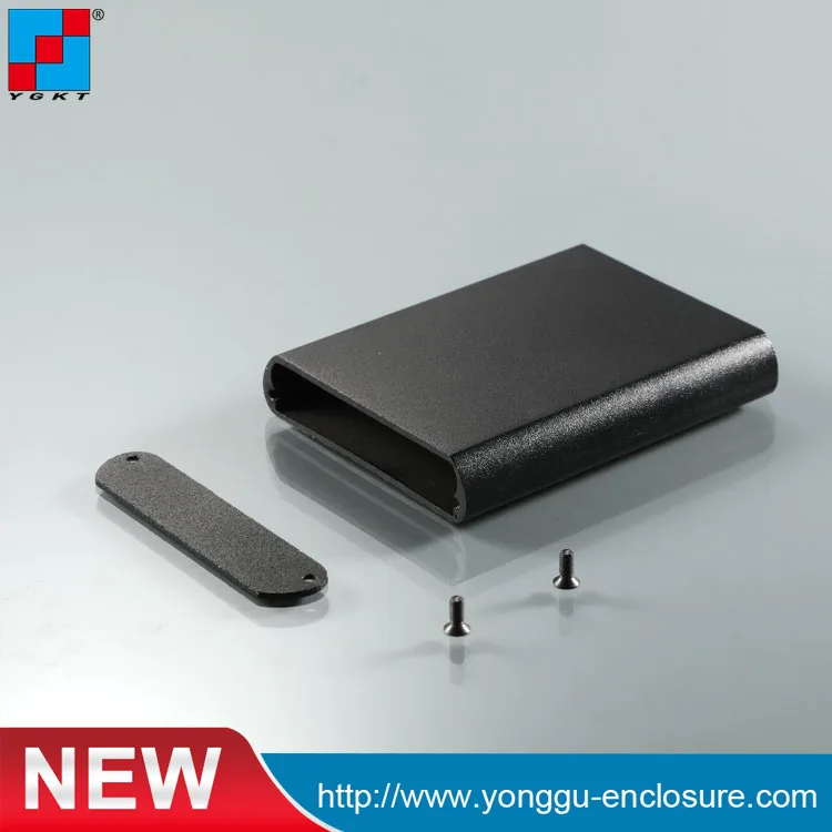

YGK-032 57.3*13-73 mm (WxH-L) custom aluminium extrusion box shell