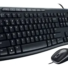 Logitech Media Combo MK200 полноразмерная клавиатура и оптическая мышь высокой четкости