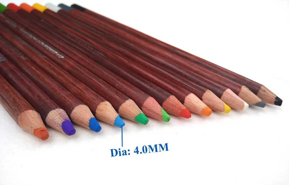 12 Colors Soft pastel colored pencils-4