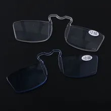 [! Две пары!] очки для дальнозоркости с зажимом для пожилых людей, зеркальные очки для чтения, мини очки для носа и дальнозоркости+ 1+ 1,5+ 2+ 2,5+ 3