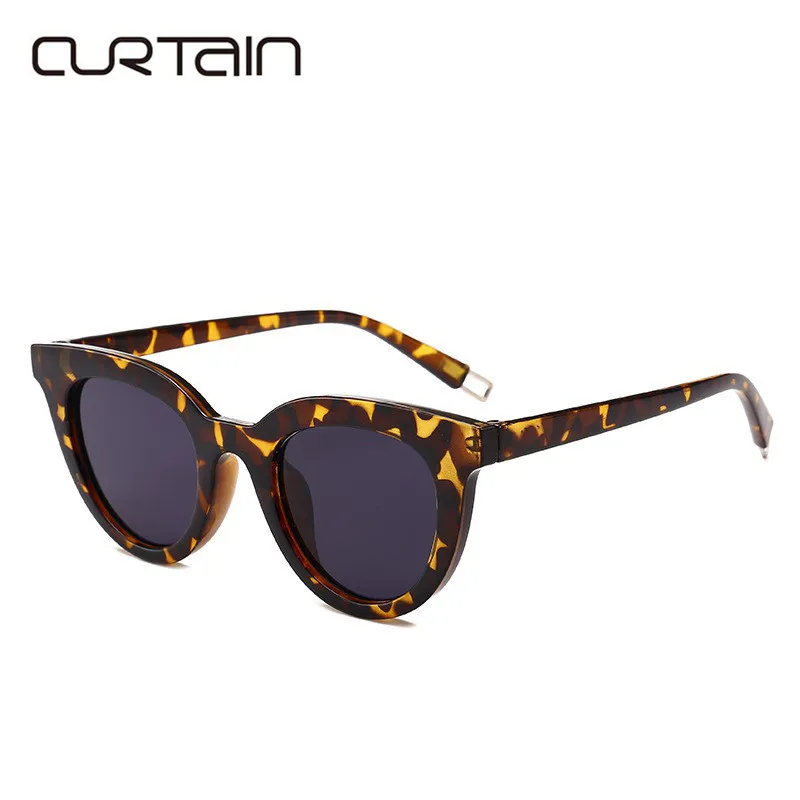 

CURTAIN 2019 Hot Glasses Fashion Sexy Cat Eyes Sunglasses Women Luxury Brand Designer Vintage Sunglasses Female Goggles UV400