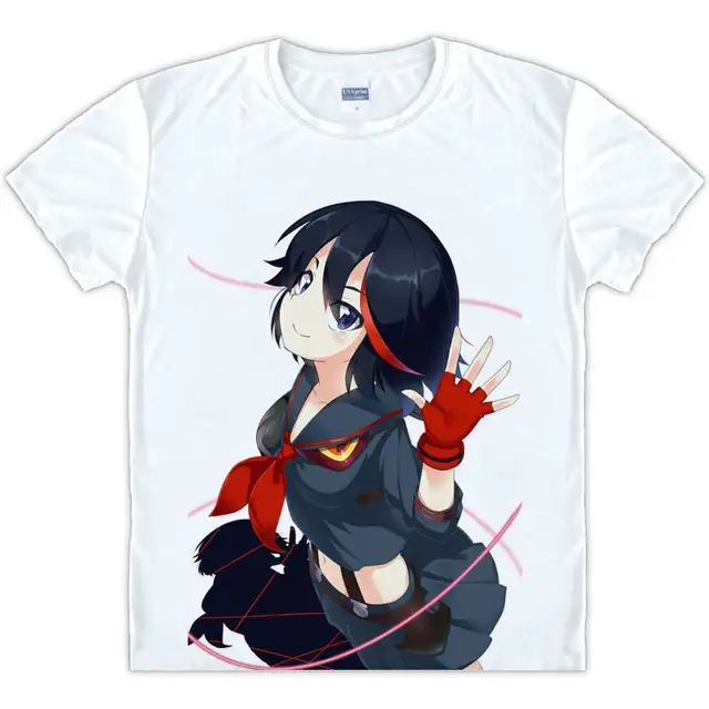 Anime Kill La Kill Matoi Ryuuko T Shirt Anime Satsuki Kiryuin