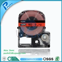 LC-3RBP/SC9RW черный на Red Tape Картридж Epson совместимый labelworks LW-300 и LW-400