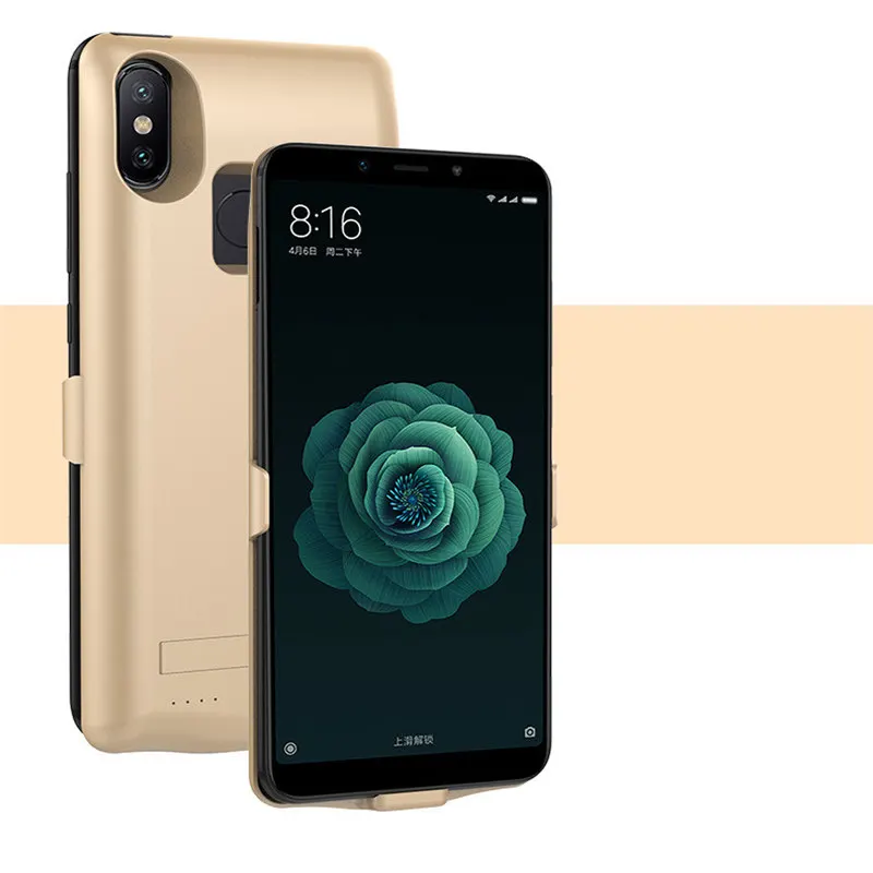 Чехол s для Xiaomi Mi 6X Внешний Аккумулятор Чехол для аккумулятора 6800 мАч чехол для зарядного устройства чехол для Xiaomi Mi A2 чехол для зарядки s