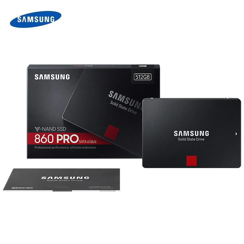 SAMSUNG 860 PRO 256 ГБ 512 1 ТБ Внутренний твердотельный диск 256g SSD SATA3 2," HHD MLC для ноутбука, настольного компьютера, ПК