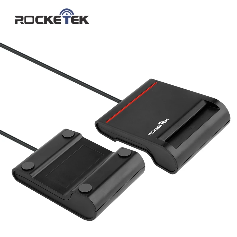 Rocketek USB 2 0 считыватель смарт карт CAC ID банковская карта sim cloner разъем кардридер