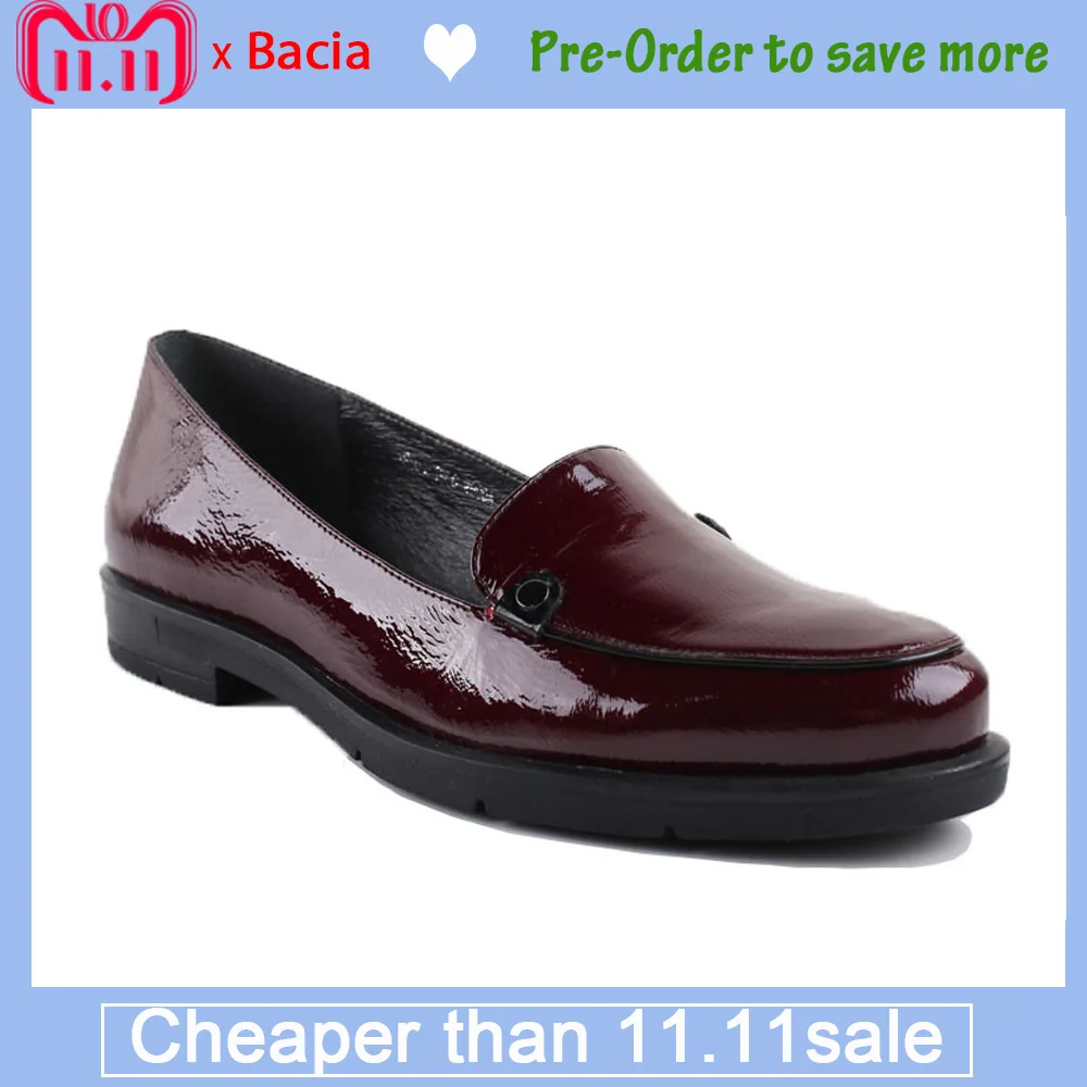 full grain leather flats