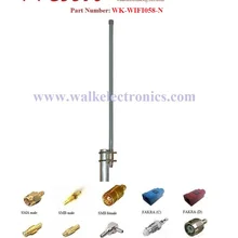 60 см длина n мужской 12 dbi с высоким коэффициентом усиления Водонепроницаемый wifi волоконная антенна на стекло погодостойкое крепление на столб 2,4 ГГц стеклянная волоконная антенна