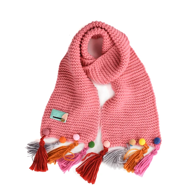 Children's Scarf Girls Winter Scarvesin Scarves from Mother & Kids on