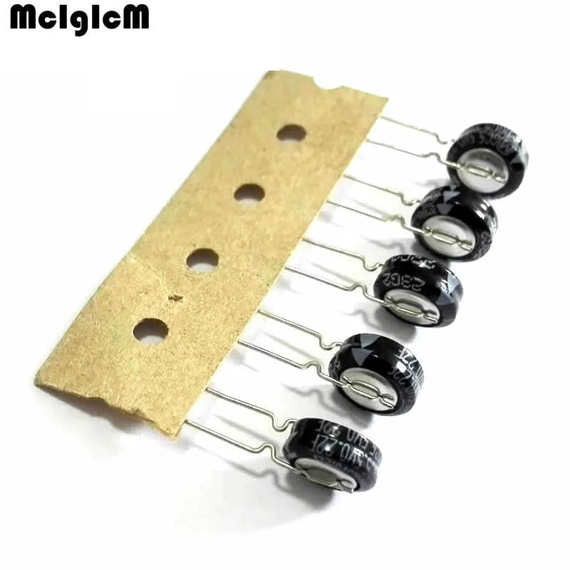

0.22F 5.5V Free shipping 10pcs 5.5v 0.22F farad capacitor 0.22F super capacitor double layer capacitor H type