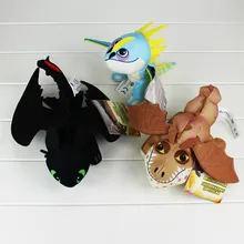 17 27cm 3Styles How To Train Your Dragon 2 Night Fury Toothless Gronckle Deadly Madder Plush