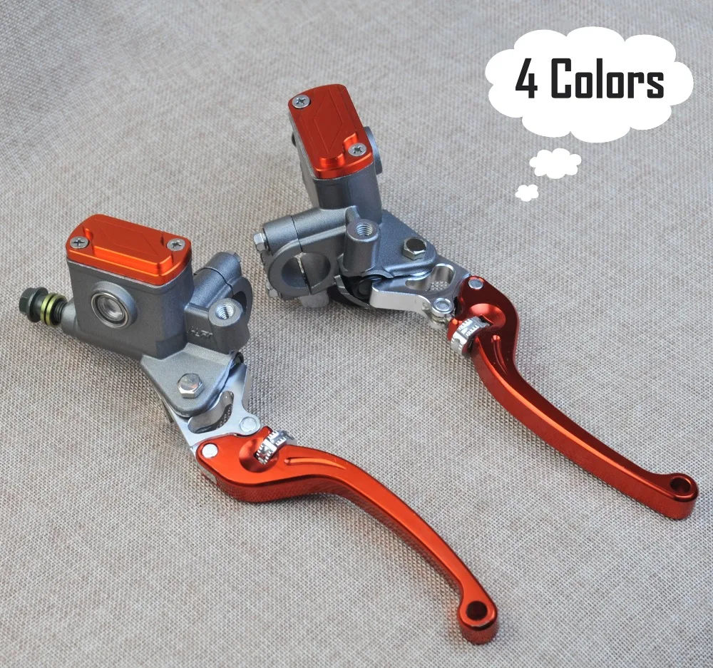 Comprar Cilindro maestro de bomba de freno manillar de palanca de motocicleta embrague hidráulico moto de carreras 22mm para Honda Yamaha Kawasaki Suzuki