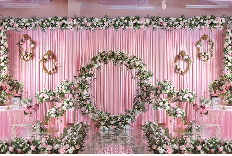 JAROWN Simulation Plant Flower Row Flower Wall Wedding Arrangement Decor DIY Pavilion Decor Arch  (5)