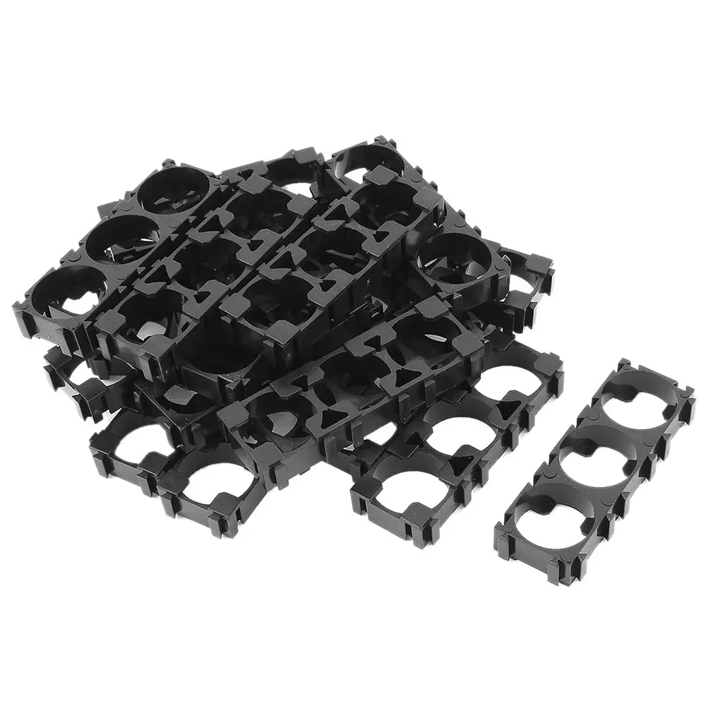 TOP 20pcs 18650 Lithium Battery Triple Holder Bracket for DIY Pack |