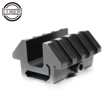 

LUGER Tactical 45 Degree Angle Offset Double Side 20mm Rail Dovetail Picatinny Weaver Scope Mount For Rifle Hunting Accessories