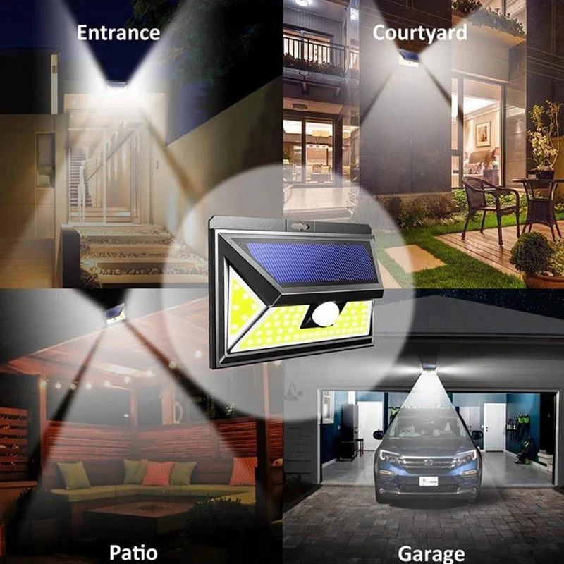 LED Solar Outdoor garden waterproof light 60W motion sensor solar power wall light energia buiten lamp outdoor wall buitenlam LED Solar Outdoor garden waterproof light 60W motion sensor solar power wall light energia buiten lamp outdoor wall buitenlam