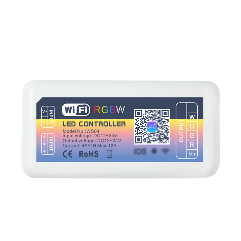 DC12-24V RGB и CCT мини Wi Fi полосы света управление Лер смартфон Intelligent App Android/IOS освещение Box модуль