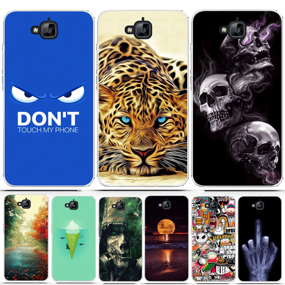 

for Huawei Honor Holly 2 Plus/Enjoy 5/ Y6 Pro Phone Cases 3D Silicone Back Cover for Fundas huawei Enjoy 5/Huawei Y6 Pro Case
