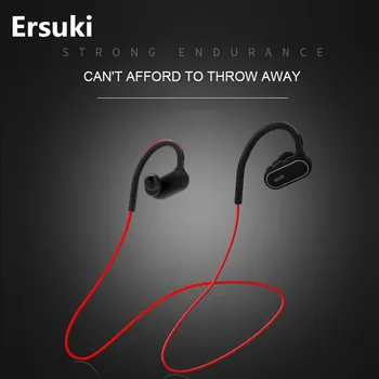

Ersuki Wireless Headphone Hook HIFI Bluetooth Earphone Long Time Lasting standby Sport Earbuds with Microphone for all iphone