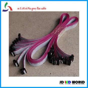 

led display modules connecting cable 16pin grey flat cable length 1M