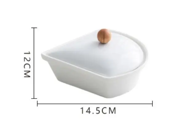 Творческий сухофрукты диск крышка дома год конфеты семена дыни орех Коробка керамическое блюдо LM01241127