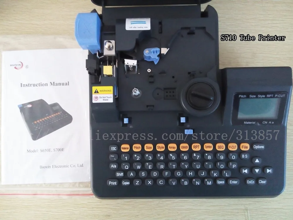 2017 BIOVIN Tube Printer S710E USD connected computer