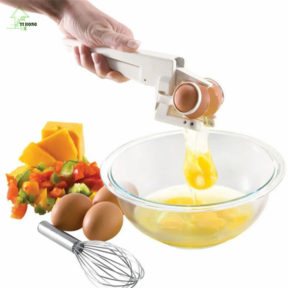 

YIHONG Delicate Selling Kitchen Gadget Tool Egg Cracker Separator Egg Separator Crack Eggs Hot Selling