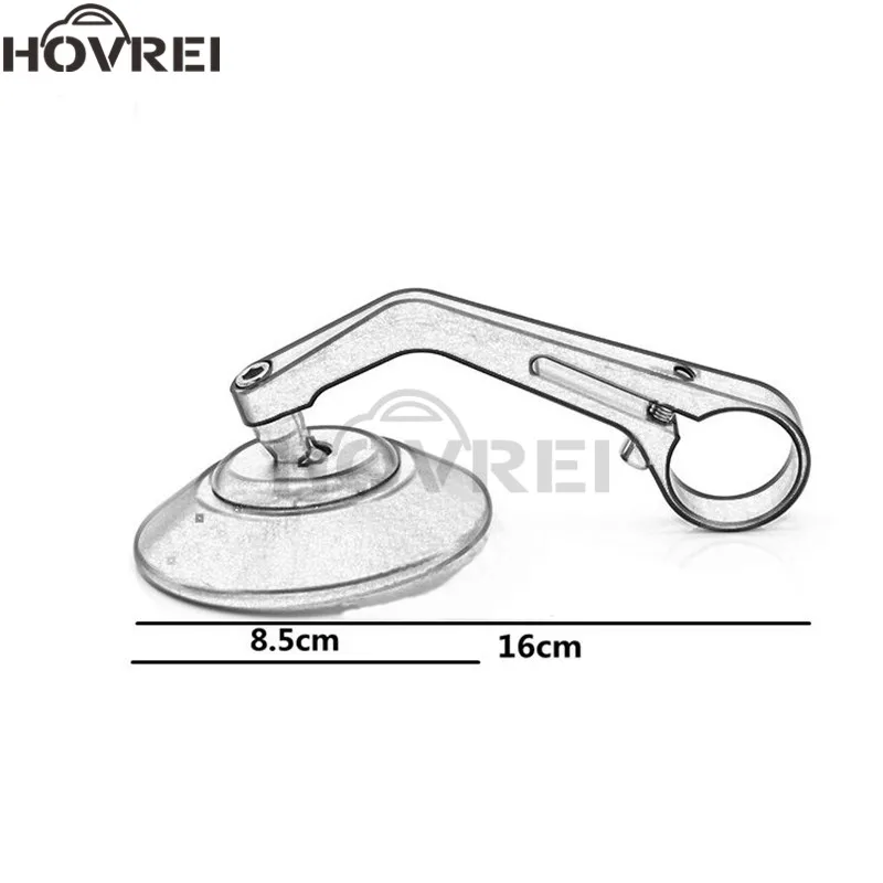 Универсальный мотоцикл 13 мм-18 мм ЧПУ Руль конец бар зеркала уличные велосипеды боковые зеркала зеркало заднего вида для Ducati Suzuki Honda