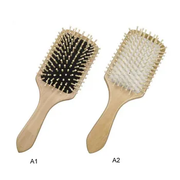 

Wooden Anti Static Comb Hair Care Brush Massage Spa Anti-static Comb Massage Head Promote Blood Circulation
