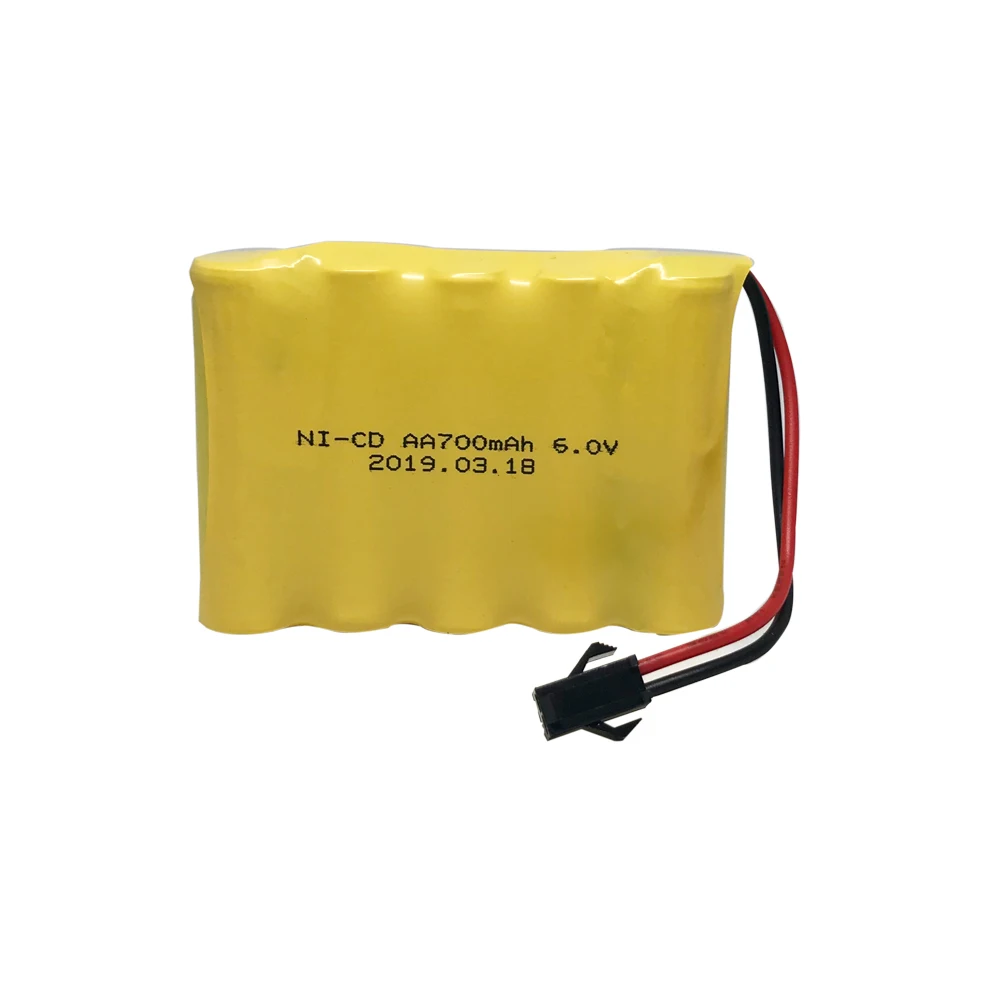 6 v 700 mah AA NI-CD M Батарея для электрической игрушки RC автомобиль корабль Робот AA 6 v 700 mah батарея игрушка аксессуары