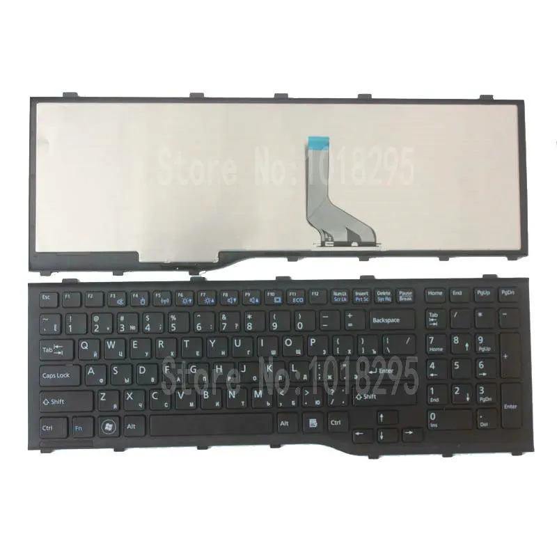 Для Fujitsu Lifebook AH532 A532 N532 NH532 MP-11L63SU-D85 CP569151-01 Русский RU Ноутбук клавиатура Teclado Черный