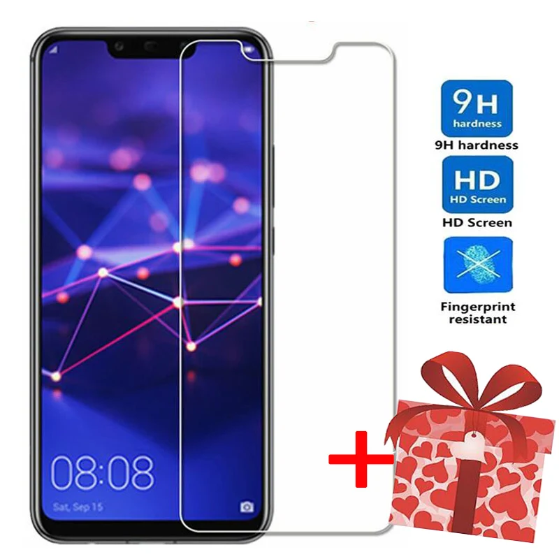 

ZOKTEEC Tempered glass on For Huawei Mate 20 10 Lite Pro For Huawei P8 lite 2015 2017 9H Screen protector Case Cover guard glass