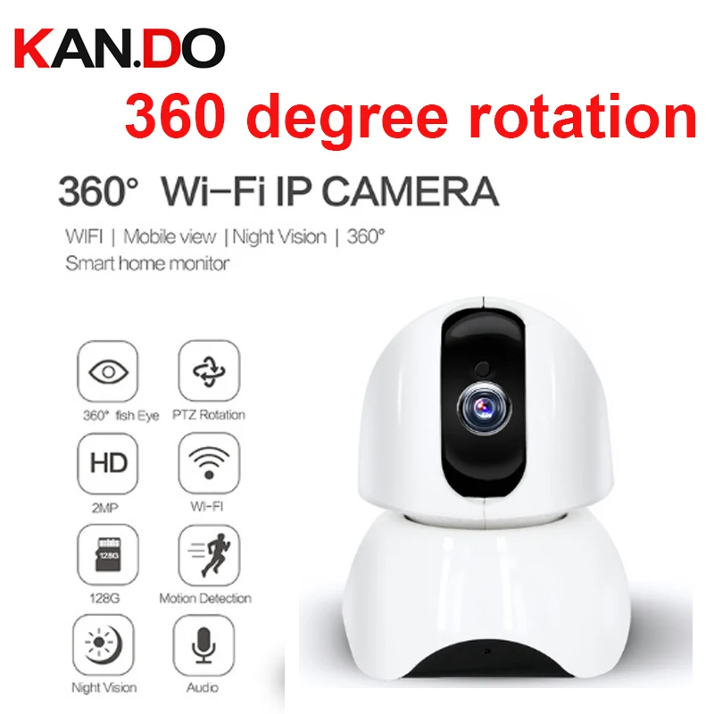 

32-128GB 360 eyes 1080P 2.0MP PTZ motion detection wifi camera PIR support IP camera monitor baby monitor cctv camera