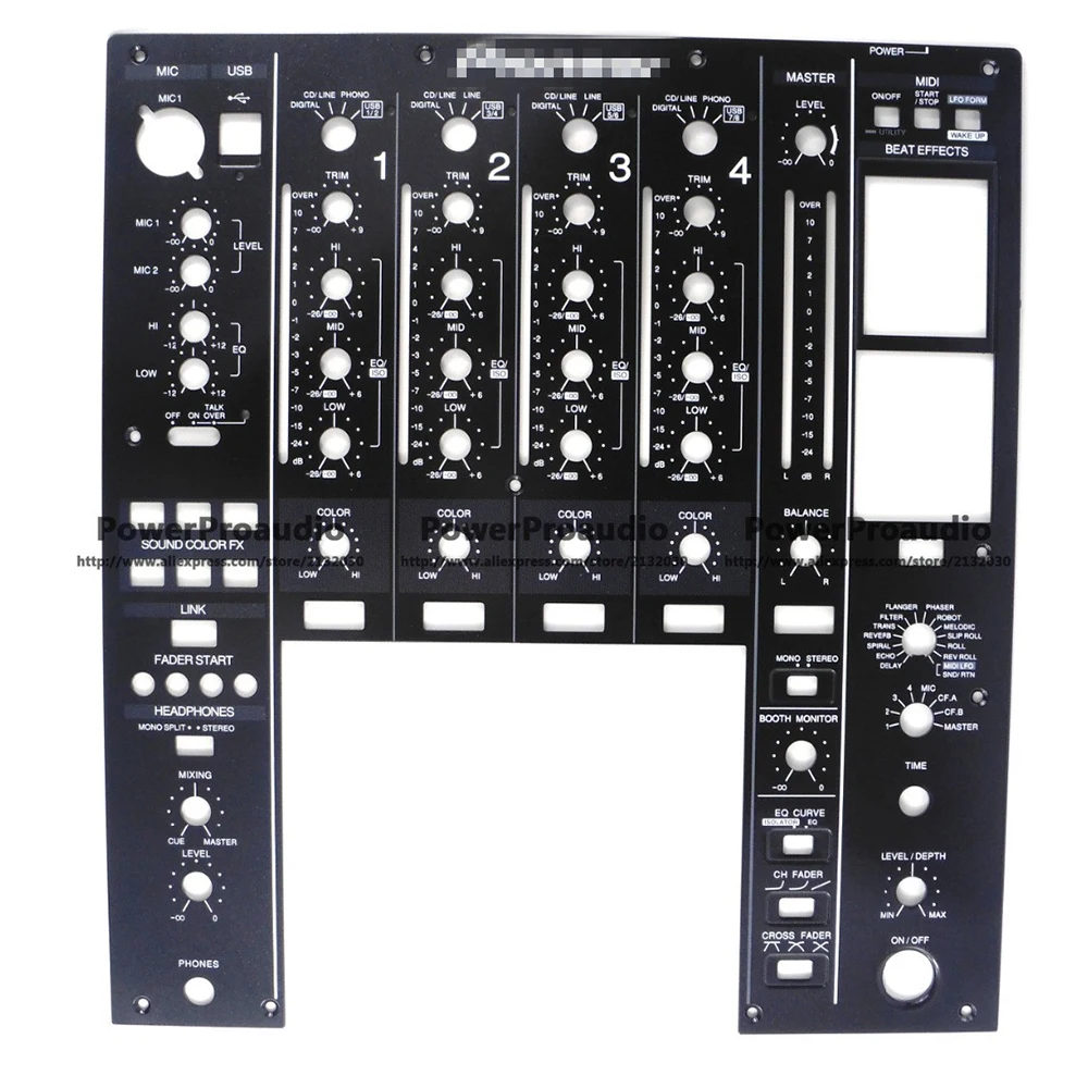 DNB1186 металлическая большая панель пластина для DJM-900NEXUS DJM-900 DJM900SRT | Электроника