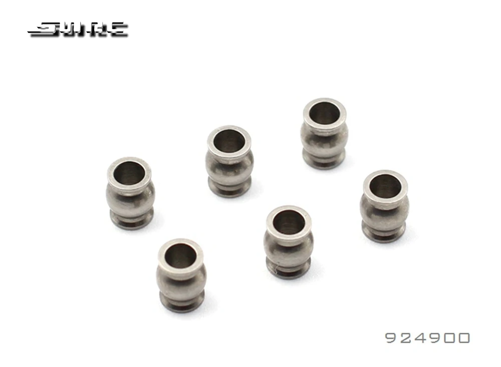 SN-RC 924900 1:10 RCAccessories PIVOT BALL4.9 * 6 мм двойные Скошенные Плечи (6) | Игрушки и хобби