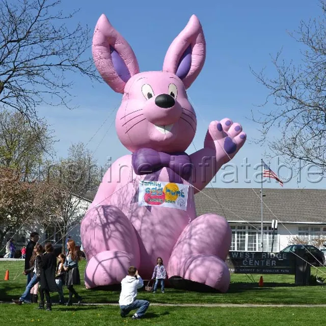 2016 vente Chaude géant gonflable lapin de pâques lapin de pâques pour