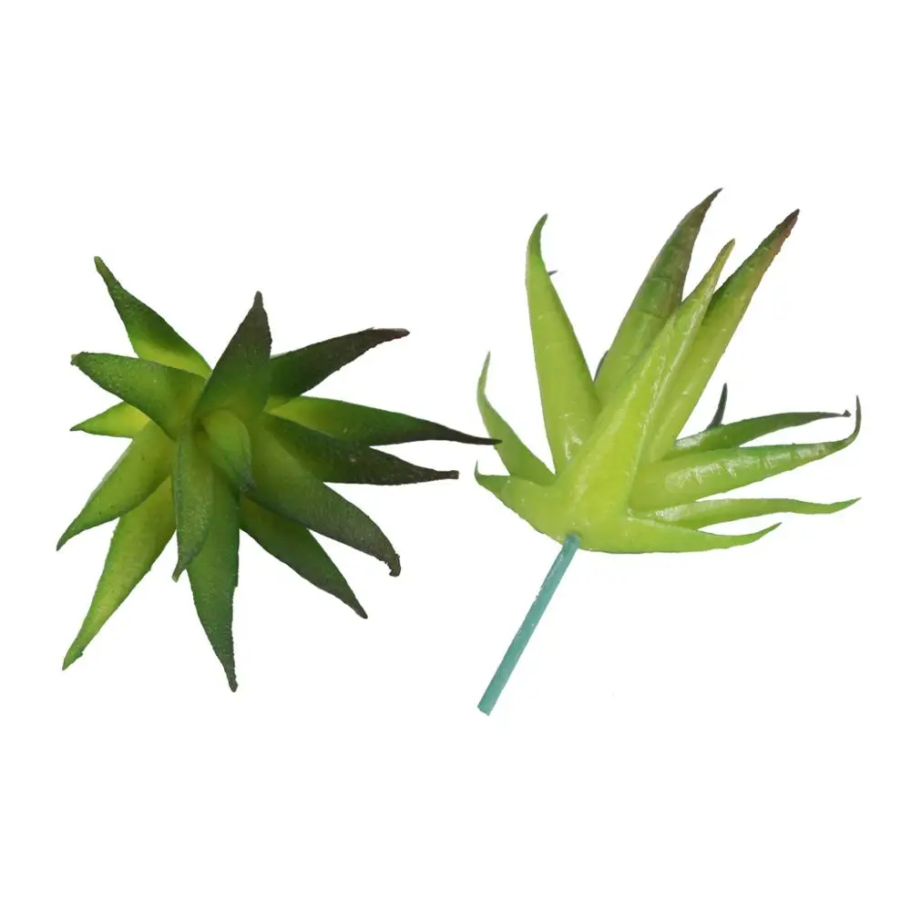 Искусственный Мини суккулентный пейзаж цветок лотоса свадебные принадлежности дешевле мясистость кактус поддельные растения для дома и сада декор - Цвет: DR025-2
