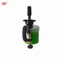 Хороший манекен голова настольная подставка общий размер обучение голова держатель маленькие черные куклы кронштейн