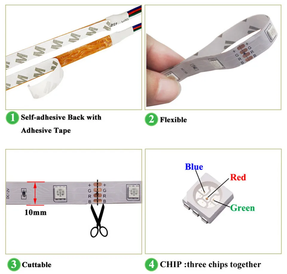 10M-RGB-LED-Strip-5M-5050-SMD-LED-Light-Tape-Flexible-Ribbon-Waterproof-IR-Remote-Controller