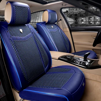 

5seats Car Seat Cover Universal Four Seasons Auto Cushion For Ford fusion Focus 2 3 Fushion mondeo Fiesta Explore Kuga Edge