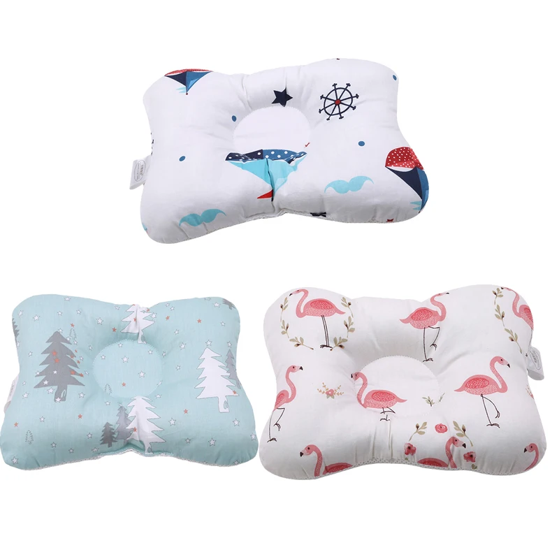 

For 0-12 Months Newborn Baby Pillow Flat Head Sleeping Positioner Support Cushion Prevent Flat Head pillow gift DW991371